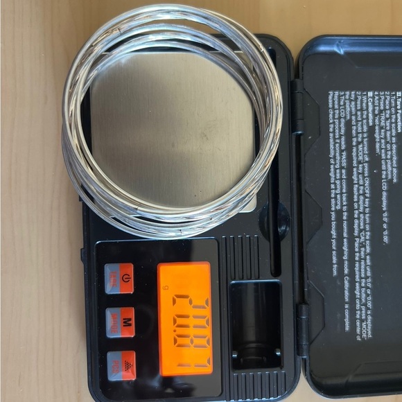 Elegant Silver Denario Bracelet - Picture 6 of 6